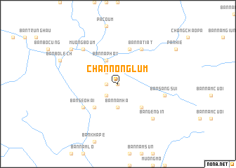 map of Chán Nong Lúm