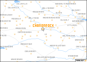 map of Chanonrock