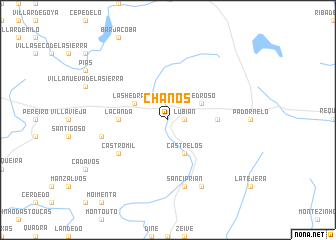 map of Chanos