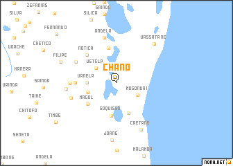 map of Chano