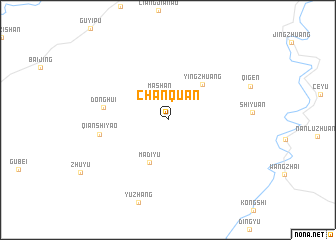 map of Chanquan