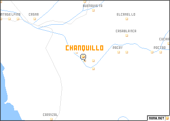 map of Chanquillo