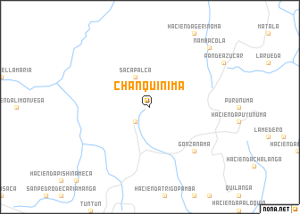 map of Chanquinima