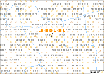 map of Chānrālkhil
