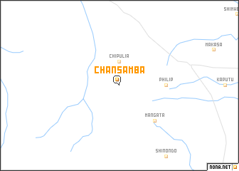 map of Chansamba