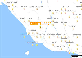 map of Chantamarca