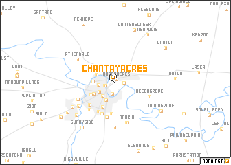 map of Chantay Acres