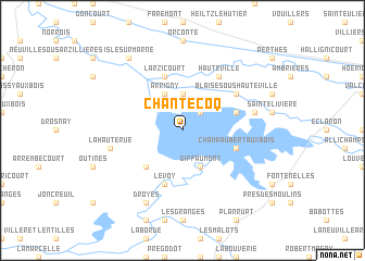 map of Chantecoq