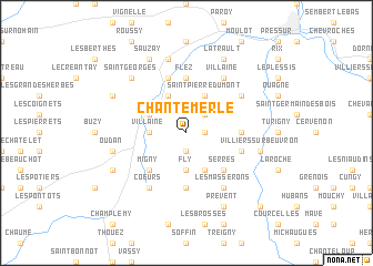 map of Chante Merle