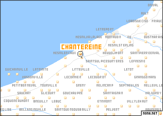 map of Chantereine