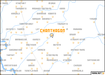 map of Chanthagon