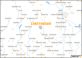 map of Chanthakwin