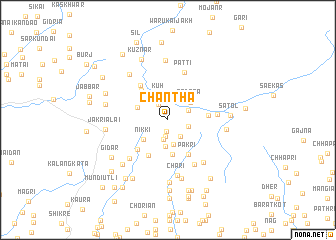 map of Chāntha