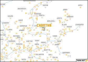 map of Chantha
