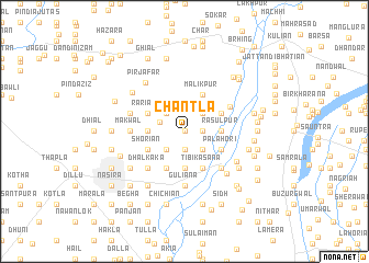 map of Chantla