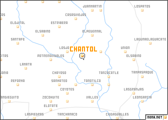 map of Chantol