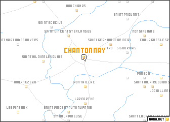 map of Chantonnay