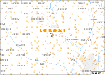 map of Chanu Bhoja