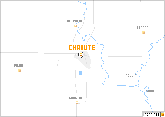 map of Chanute