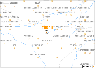 map of Chanu