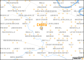 map of Chanu