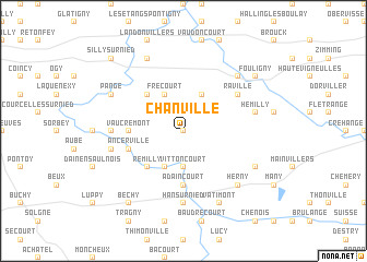 map of Chanville