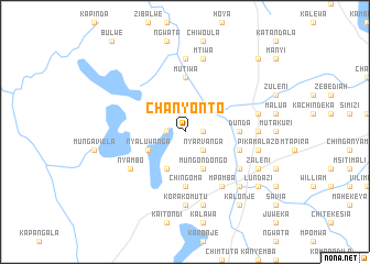 map of Chanyonto