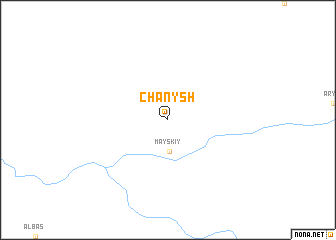 map of Chanysh