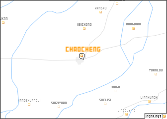 map of Chaocheng