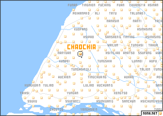 map of Chao-chia