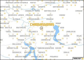 map of Chao das Donas