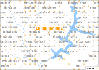 map of Chão das Maias