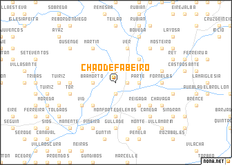 map of Chao de Fabeiro