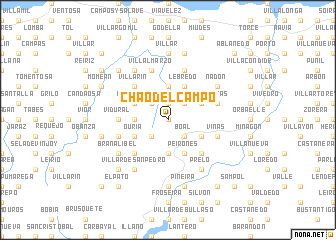 map of Chao del Campo