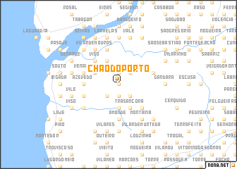 map of Chão do Porto