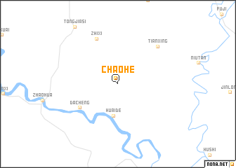 map of Chaohe