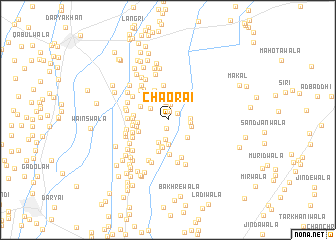 map of Chaorai