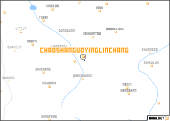 map of Chaoshanguoyinglinchang