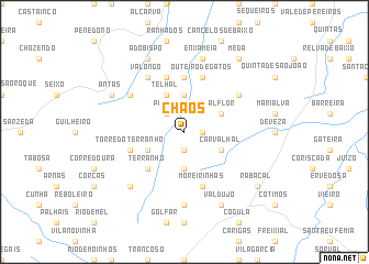 map of Chãos