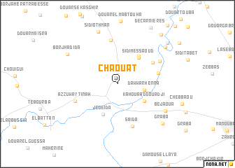 map of Chaouat