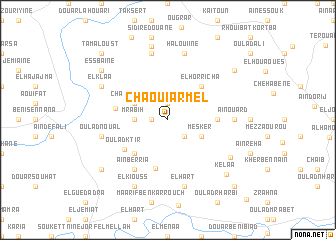 map of Chaouia Rmel