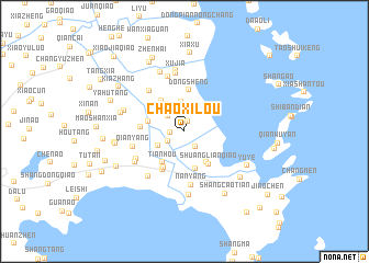 map of Chaoxilou