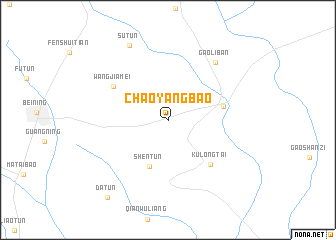 map of Chaoyangbao