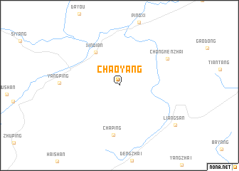 map of Chaoyang