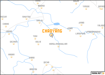 map of Chaoyang