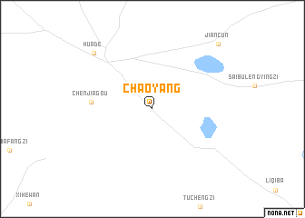 map of Chaoyang