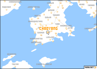 map of Chaoyang