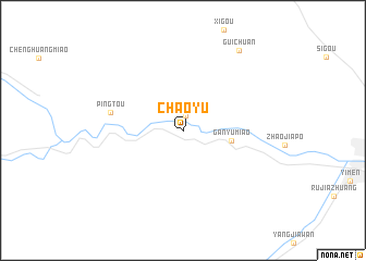 map of Chaoyu