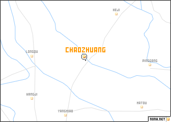 map of Chaozhuang