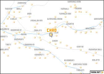 map of Chʼao